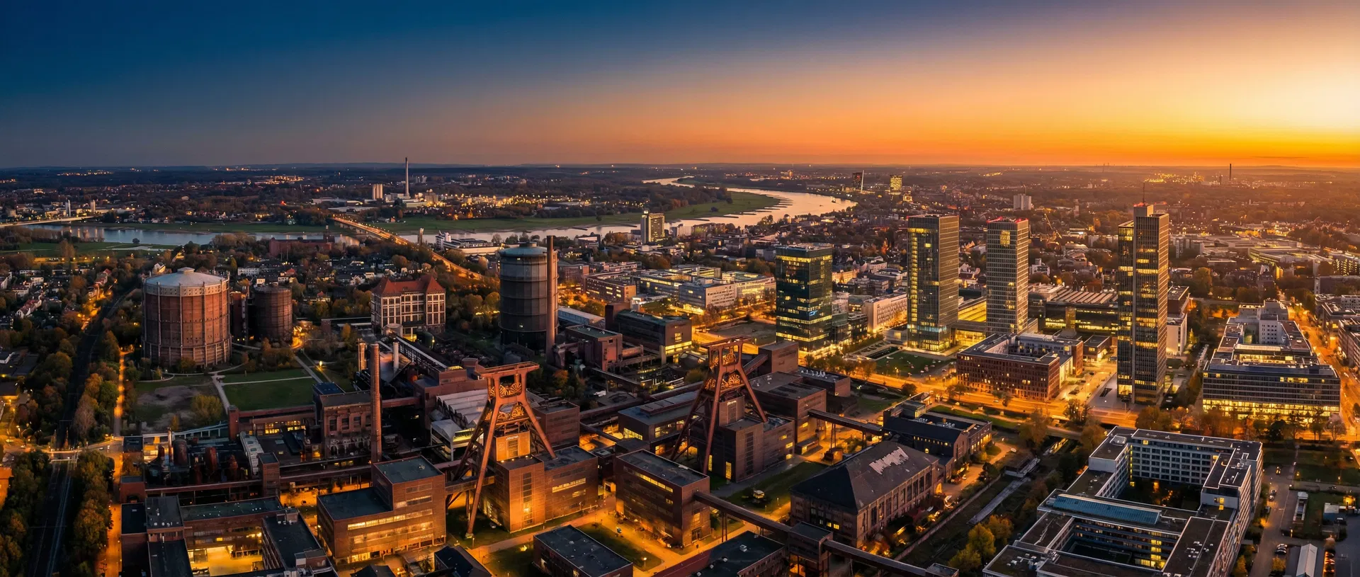 Ruhrgebiet Panorama